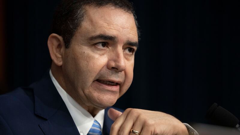 FILE - Rep. Henry Cuellar, D-Texas, speaks during a hearing of the Homeland Security...